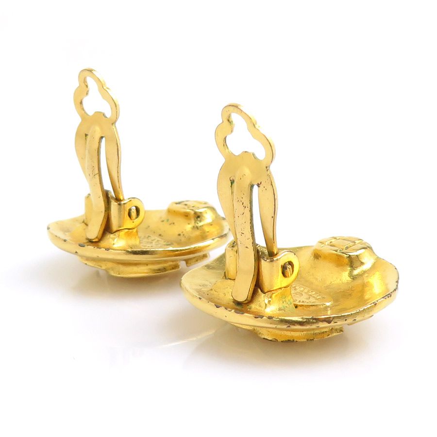 Chanel Earrings CC Logo — view 4