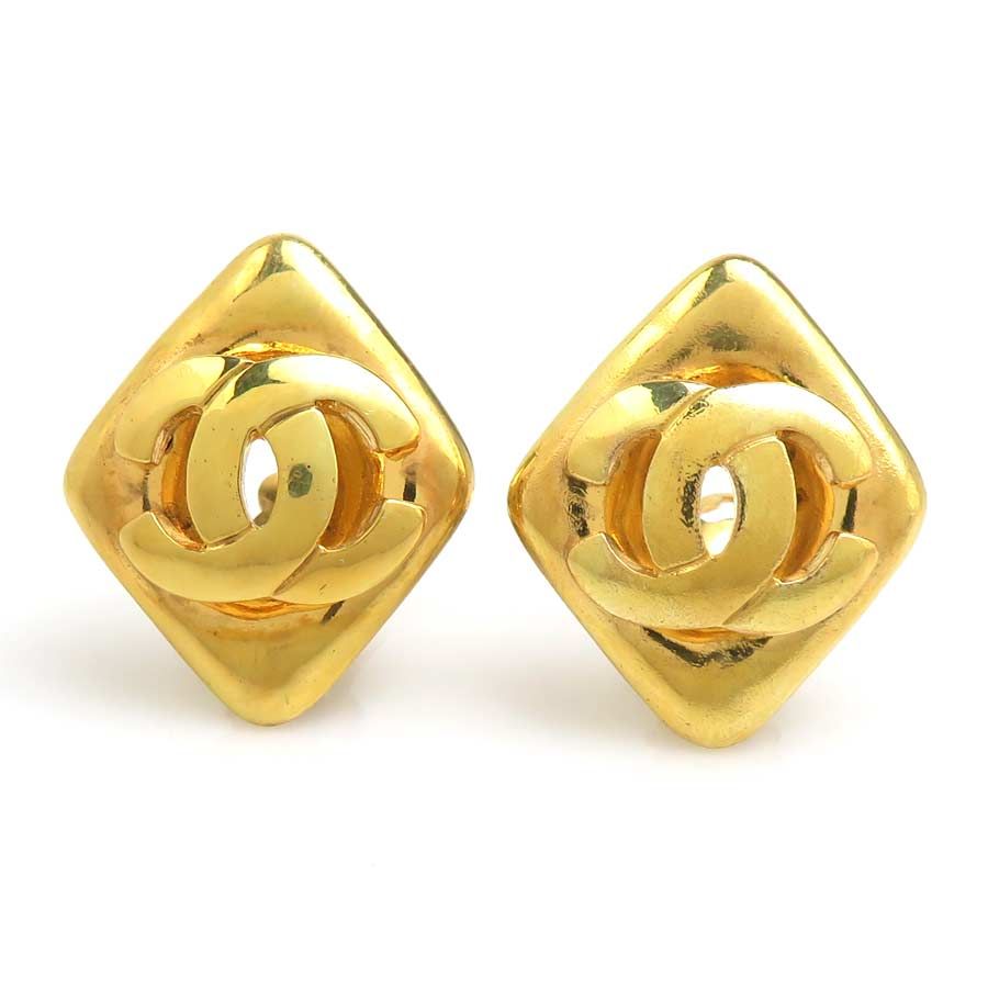Chanel Earrings CC Logo