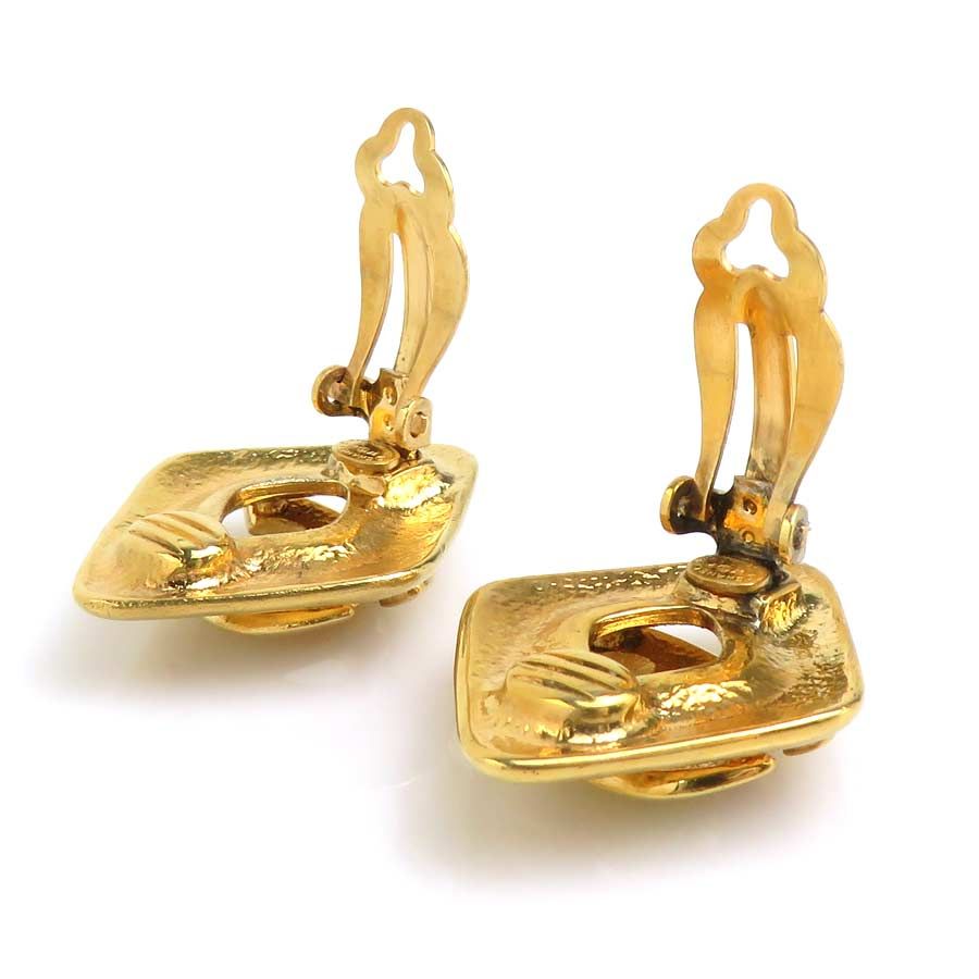 Chanel Earrings CC Logo — view 5
