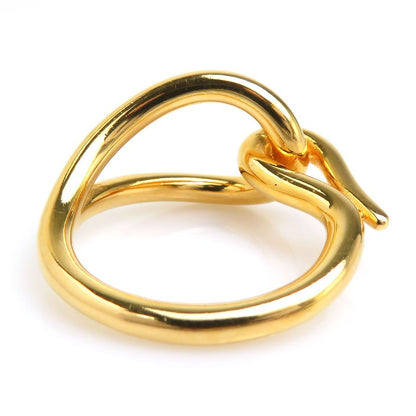 Hermes Scarf Ring Gold — view 7