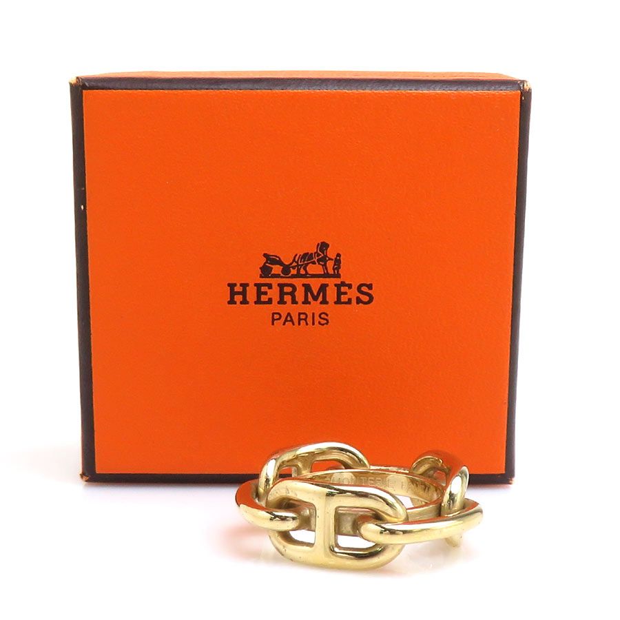 Hermes Scarf Ring Chaine D'ancre — view 9
