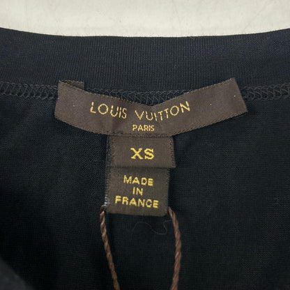 Louis Vuitton Black Sequin Logo T-Shirt XS — view 3