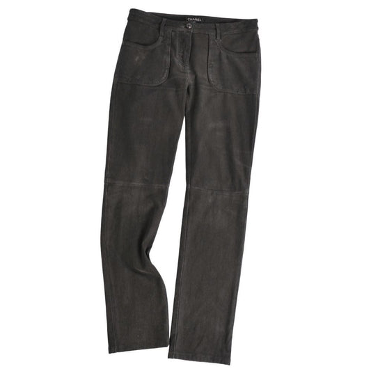 Chanel Pants Long Cotton Stretch