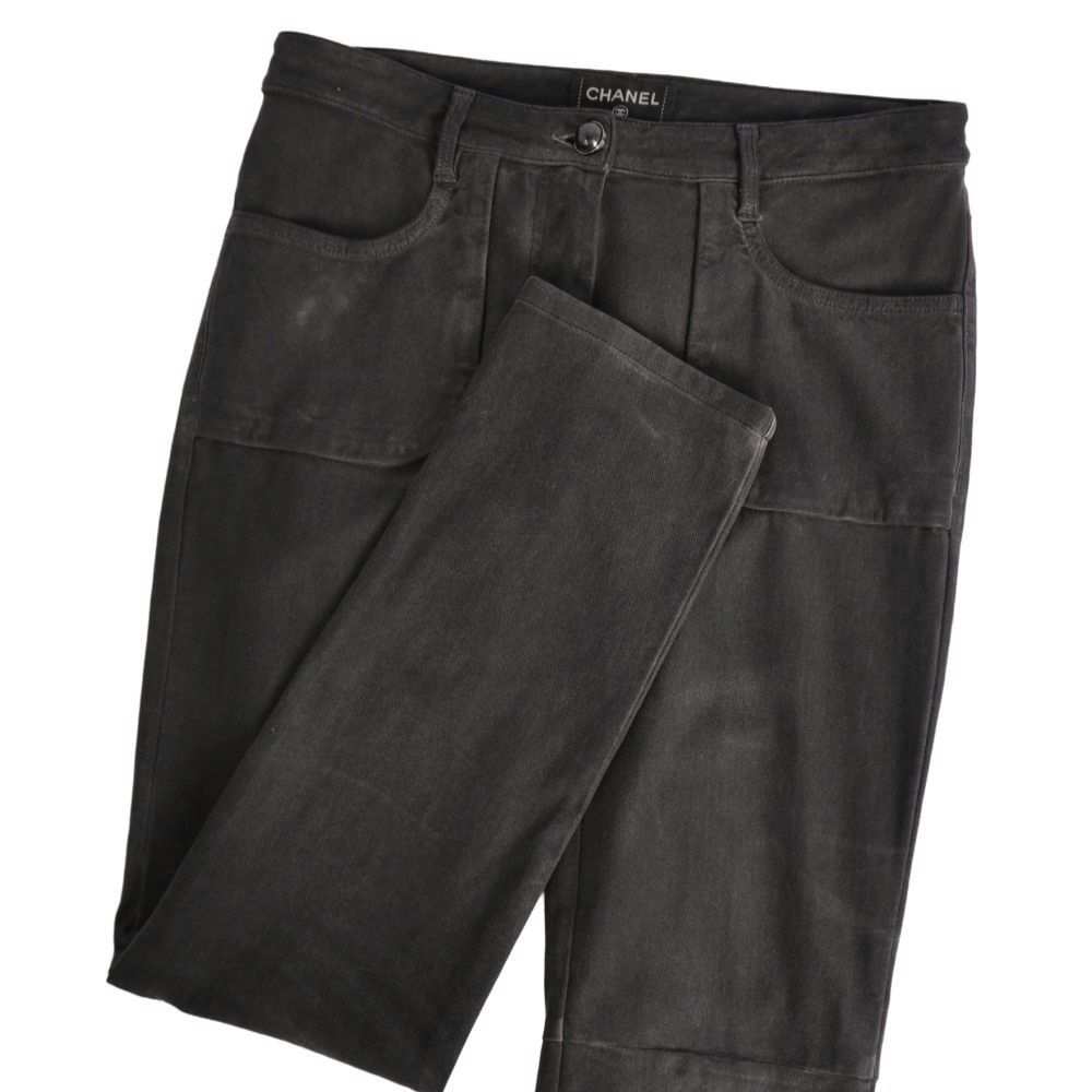 Chanel Pants Long Cotton Stretch — view 3
