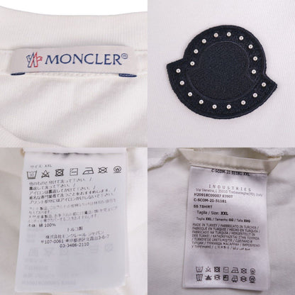 Moncler T-Shirt Shorts White — view 5