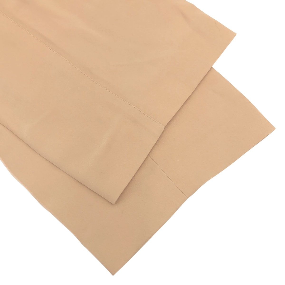 Celine by Phoebe Philo Silk Tuck Trousers Pants 2 Beige 36 — view 5