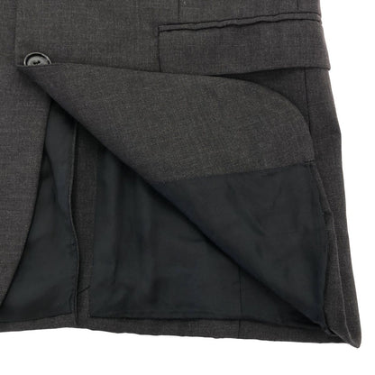 Dior Homme Narrow Lapel Tailored Jacket Charcoal 46 — view 6