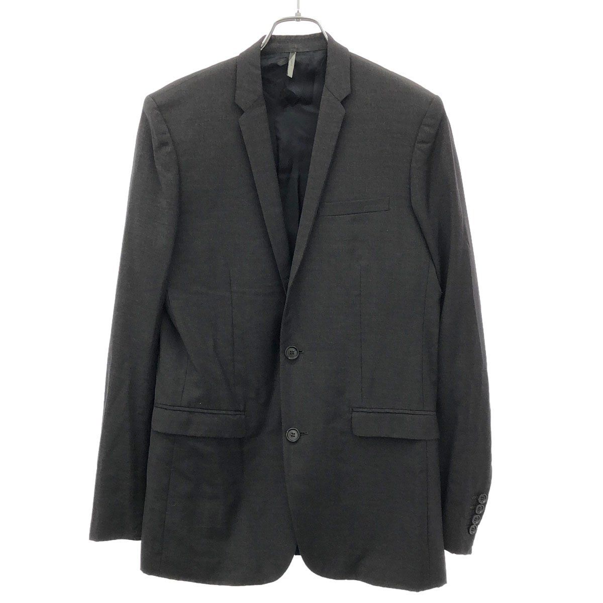 Dior Homme Narrow Lapel Tailored Jacket Charcoal 46