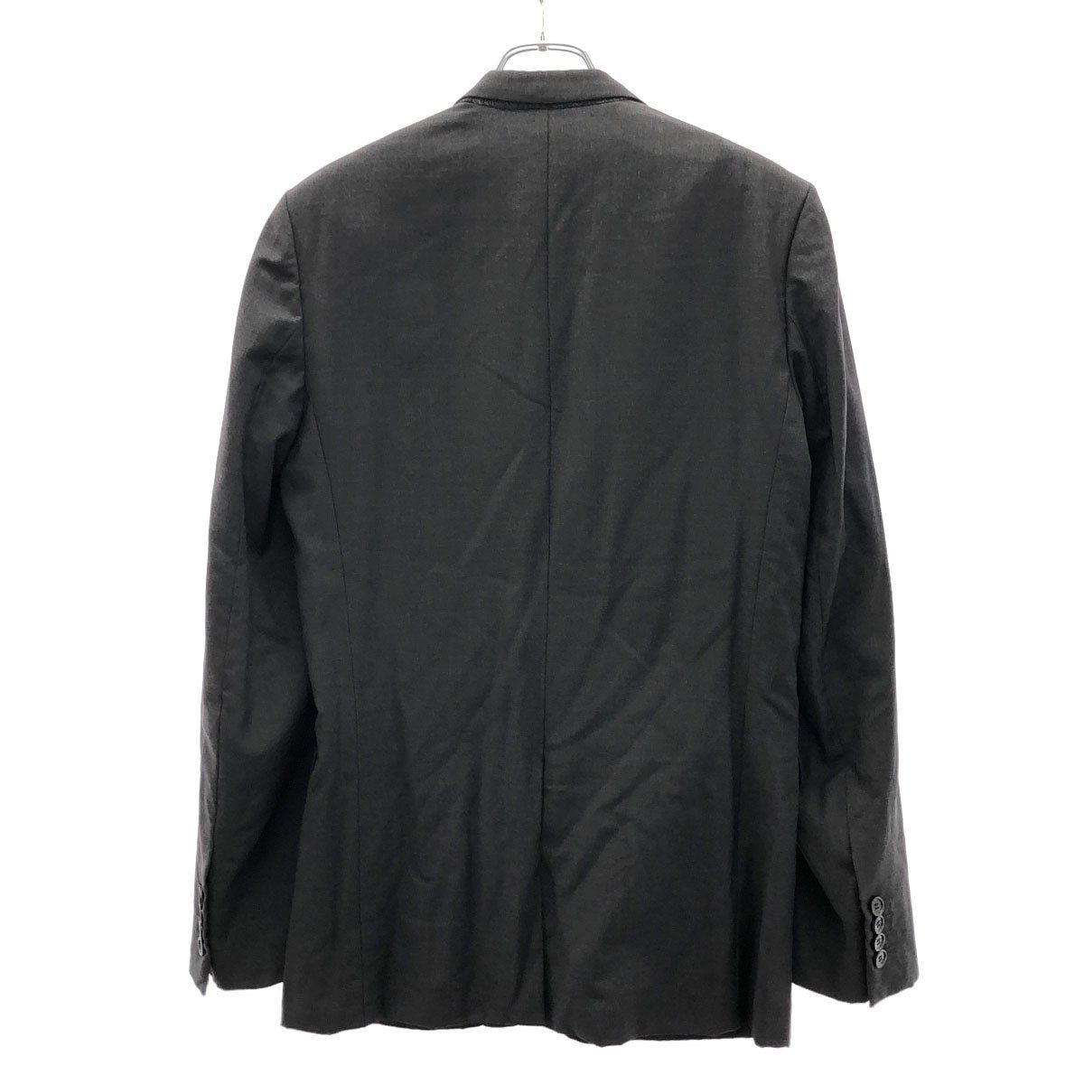 Dior Homme Narrow Lapel Tailored Jacket Charcoal 46 — view 2