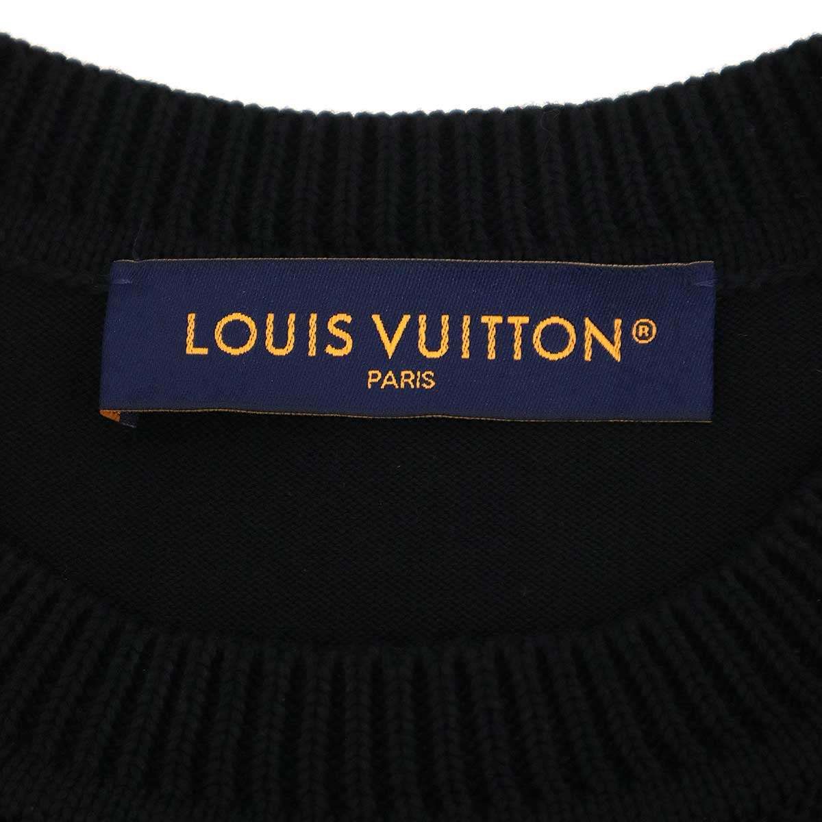 Louis Vuitton Signature Pin T-Shirt Oy8 Black — view 3