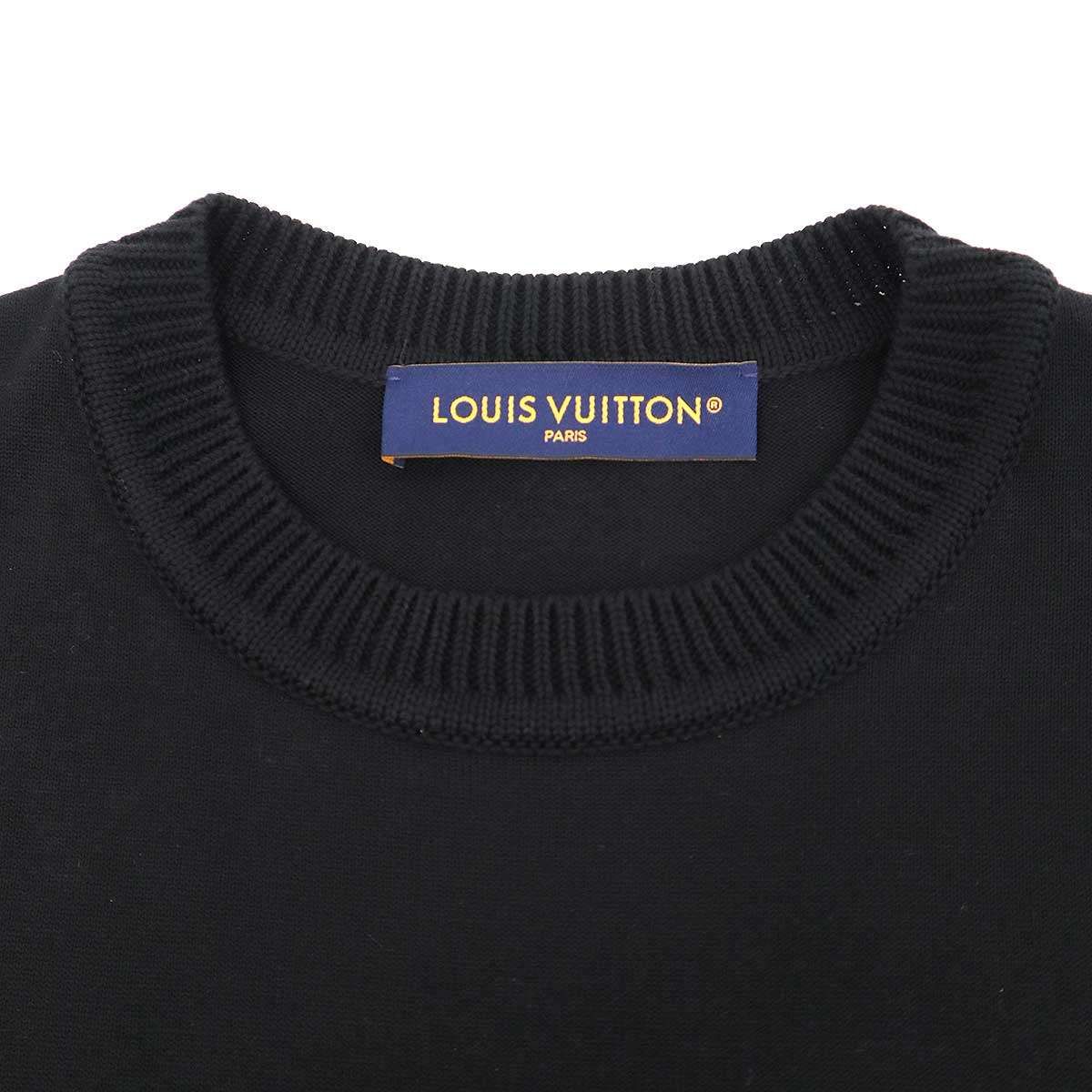 Louis Vuitton Signature Pin T-Shirt Oy8 Black — view 4