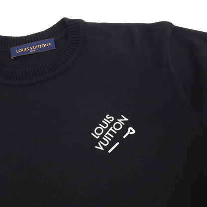 Louis Vuitton Signature Pin T-Shirt Oy8 Black — view 5