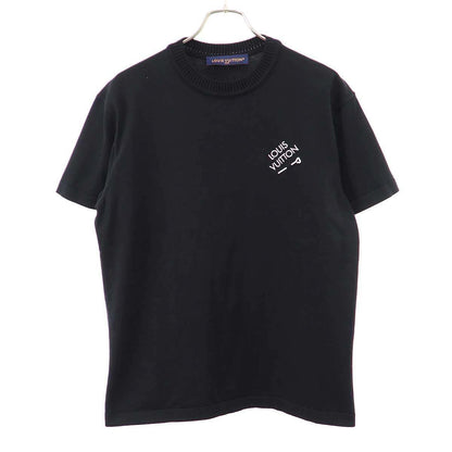 Louis Vuitton Signature Pin T-Shirt Oy8 Black