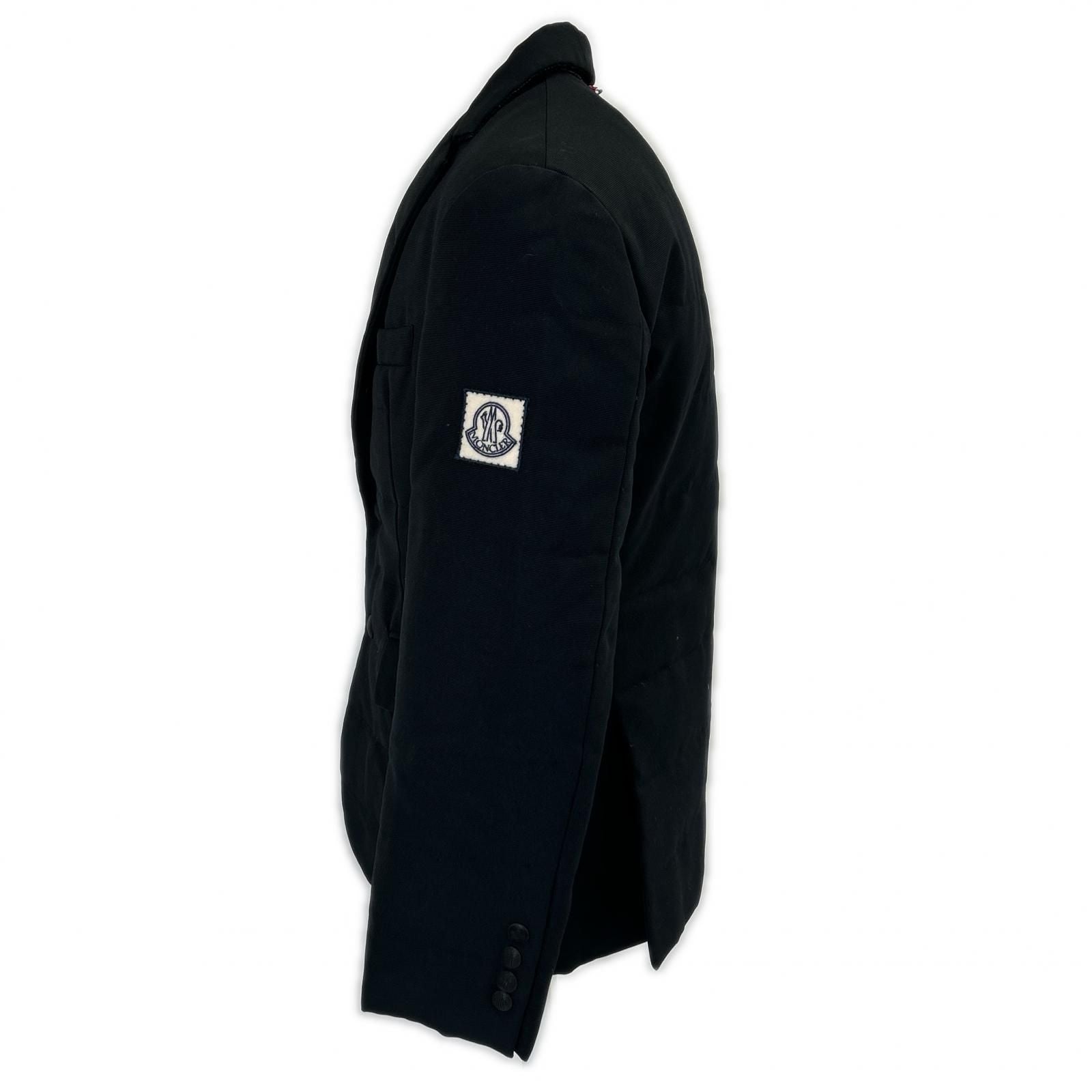 Moncler Gamme Blue Cotton Nylon Down Jacket Tailored — view 2