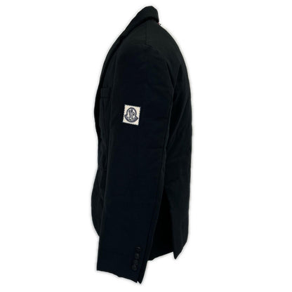 Moncler Gamme Blue Cotton Nylon Down Jacket Tailored — view 2