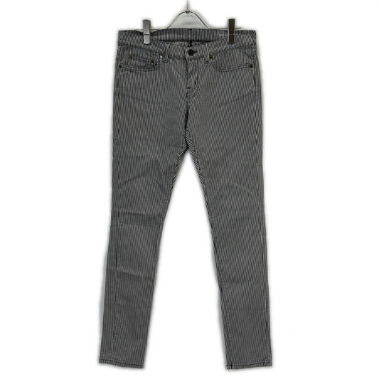 Saint Laurent Paris Hedi Slimane Era Striped Skinny Pants 28