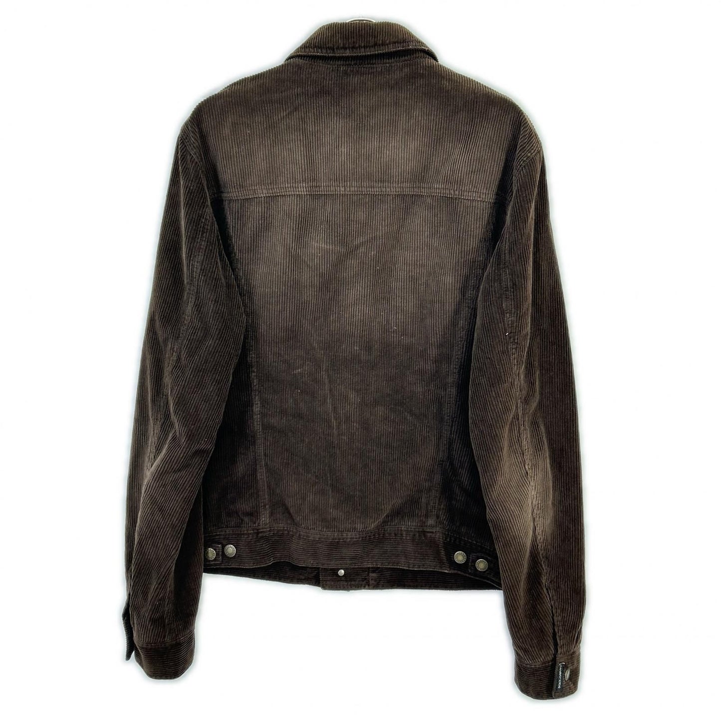 Dolce & Gabbana Brown Corduroy Jacket 50 — view 2
