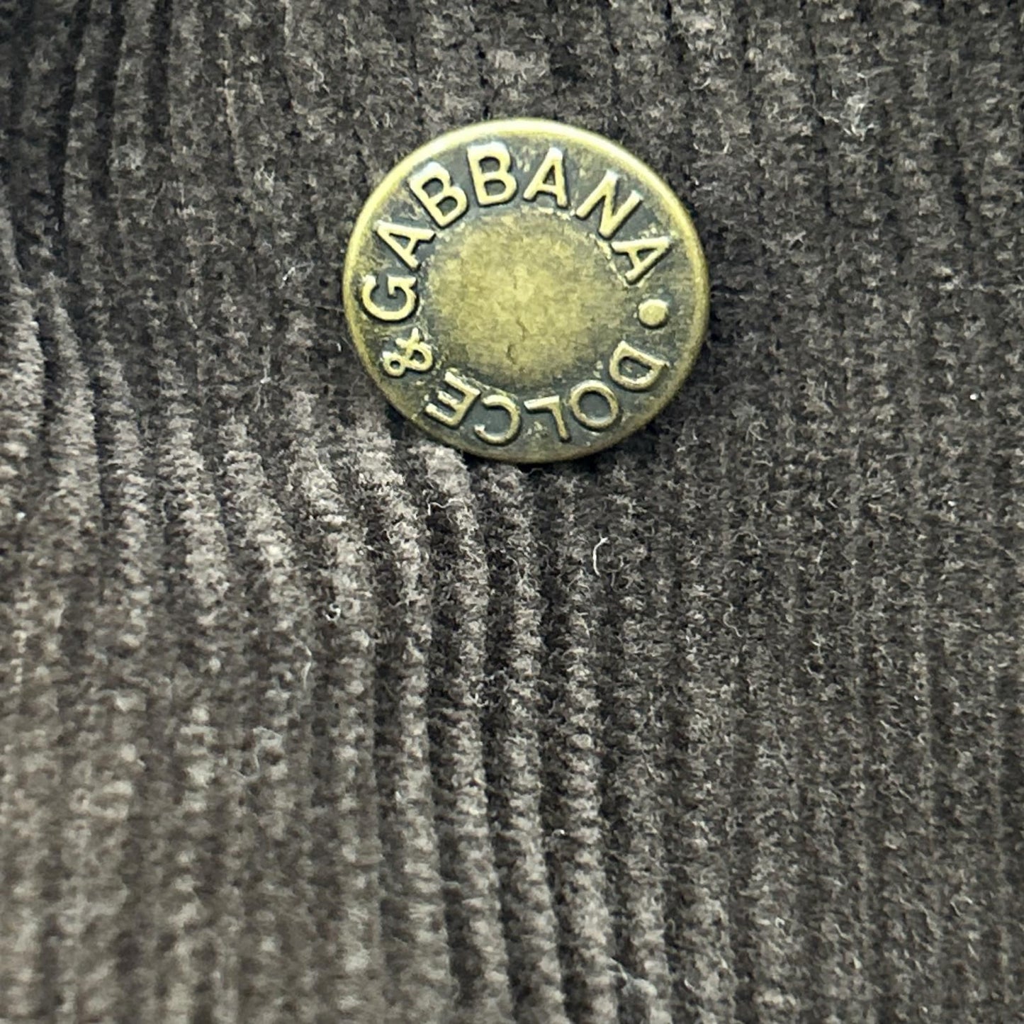 Dolce & Gabbana Brown Corduroy Jacket 50 — view 5