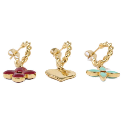 Louis Vuitton Boucle Doreille Sweet Monogram Earrings Total 3 Items — view 3
