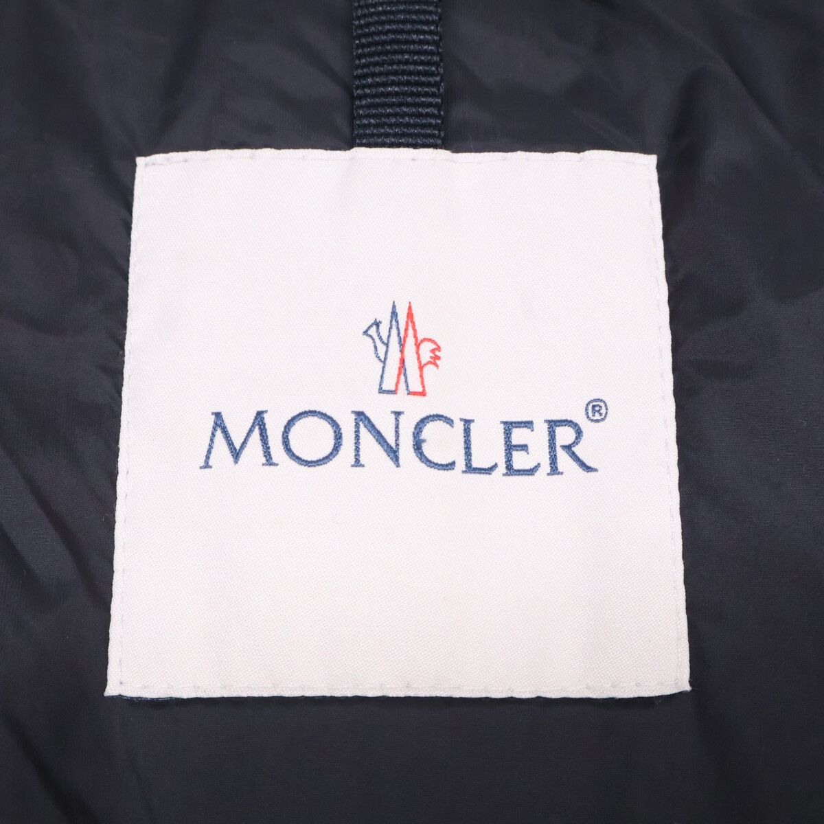 Moncler Gard Wool Nylon Trim Down Jacket — view 4