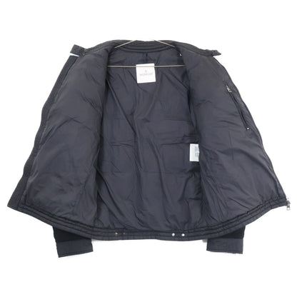 Moncler Gard Wool Nylon Trim Down Jacket — view 3