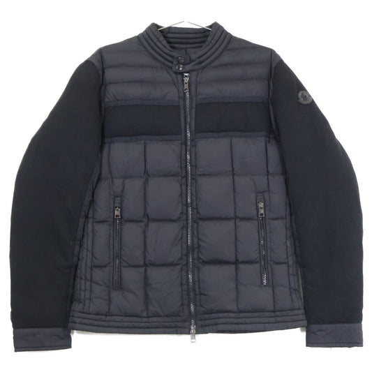 Moncler Gard Wool Nylon Trim Down Jacket