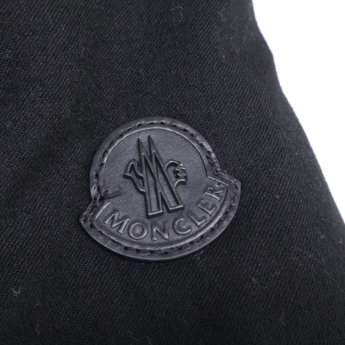 Moncler Gard Wool Nylon Trim Down Jacket — view 8