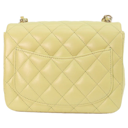 Chanel Pistachio Rum Gold Mini Quilted 17 Shoulder — view 3