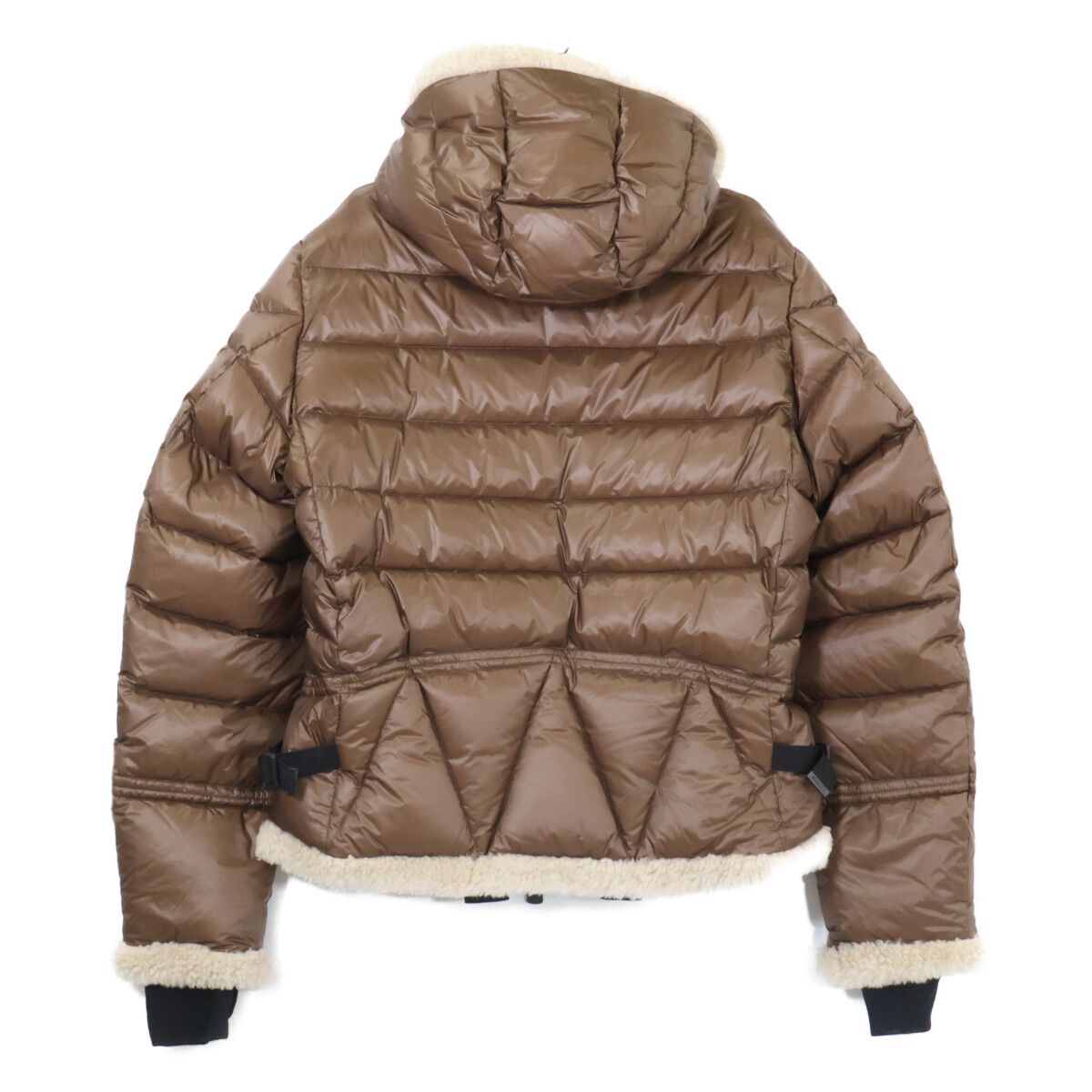 Moncler Grenoble Barrhorn Shearling Hoodie Down — view 2