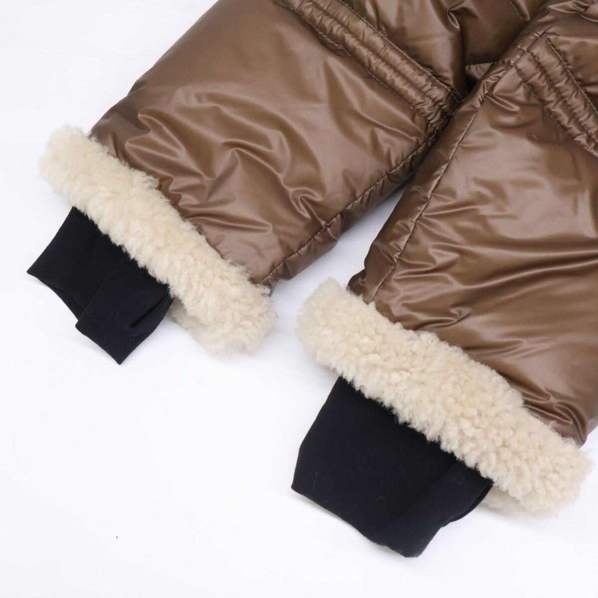 Moncler Grenoble Barrhorn Shearling Hoodie Down — view 7