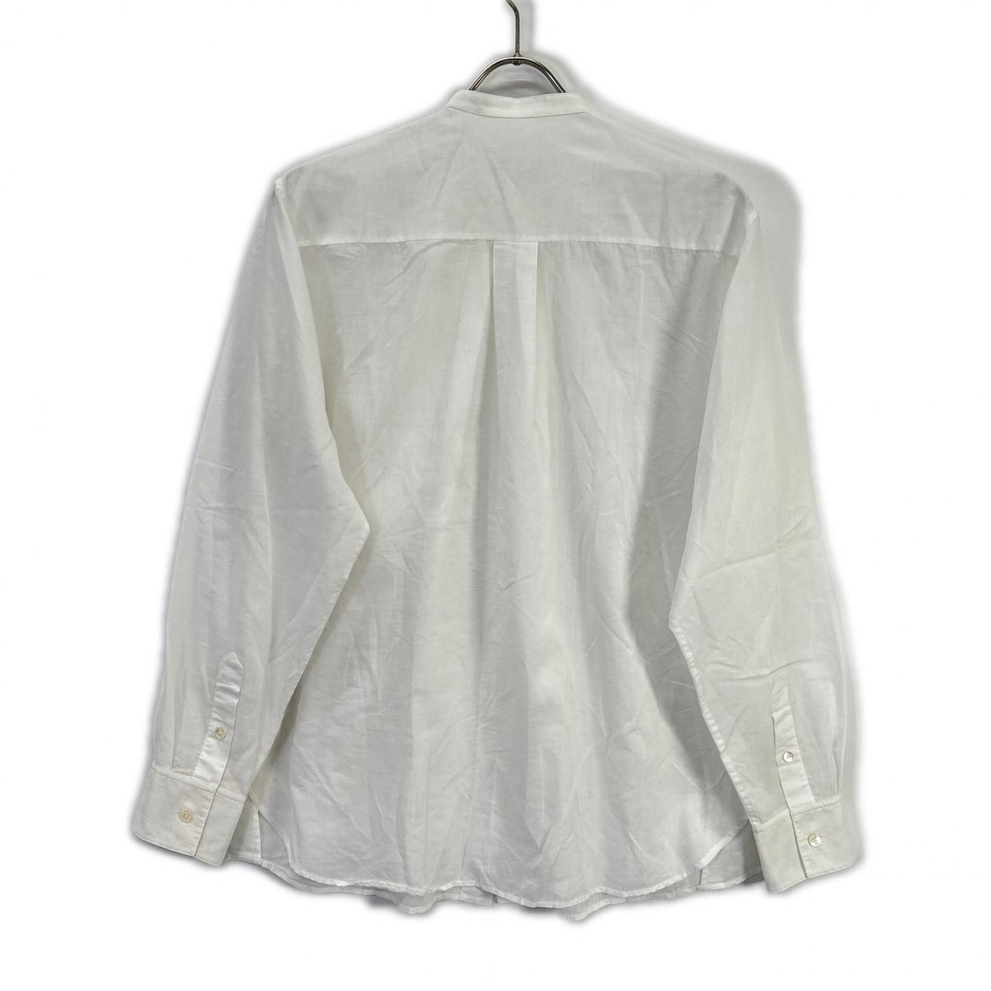 Celine 2 White Pleated Band Color Blouse 36 — view 2