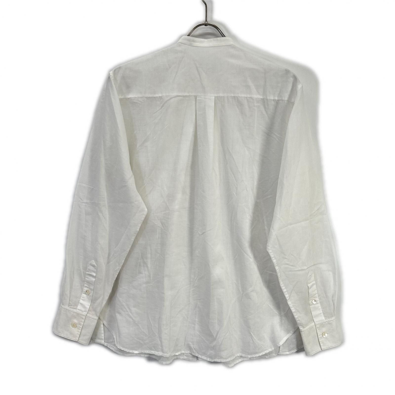 Celine 2 White Pleated Band Color Blouse 36 — view 2
