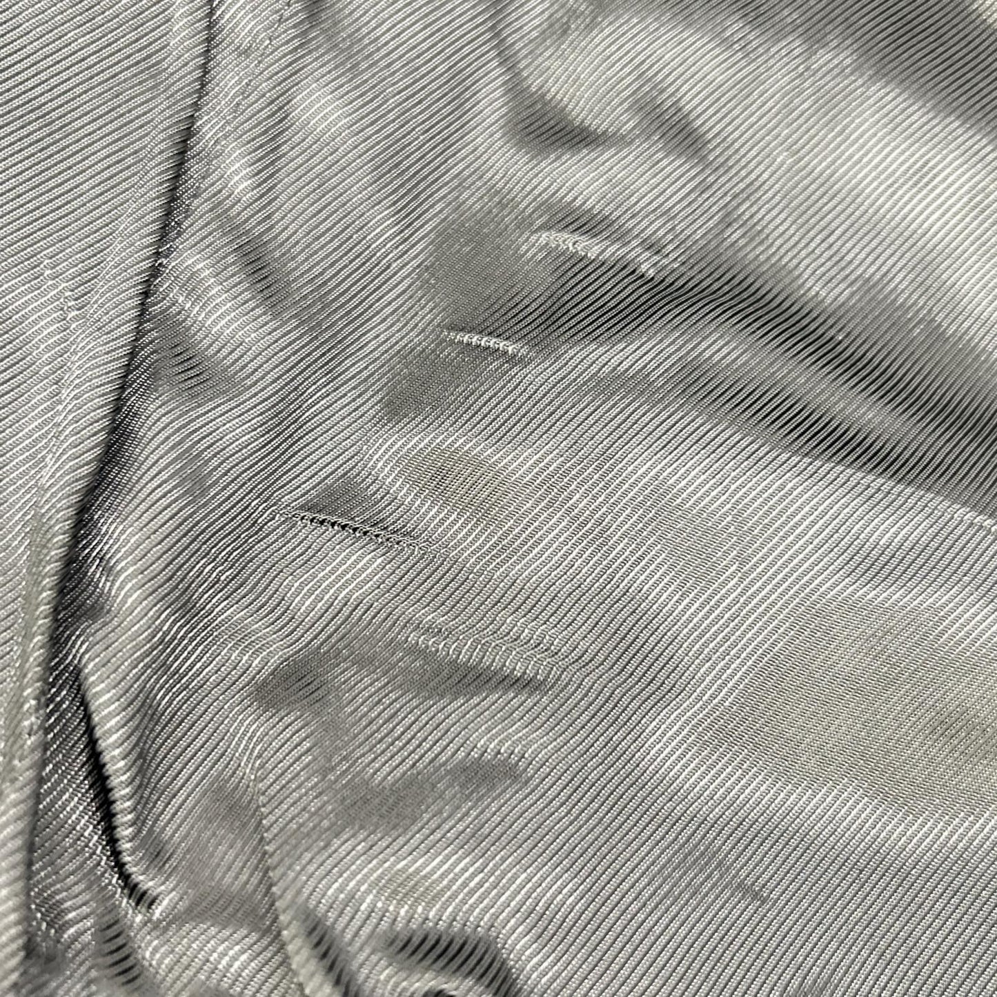Prada Black Leather Center Vent Tailored Jacket 50 — view 7