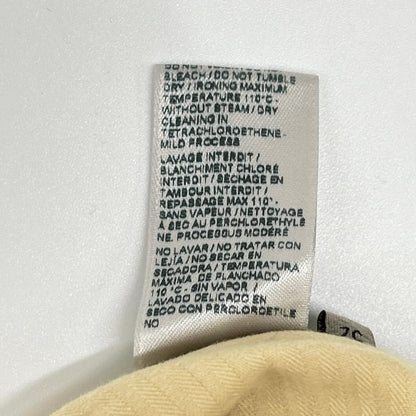 Bottega Veneta Yellow Light Beige Fine Ribbed Co Duroy Pants 52 — view 5