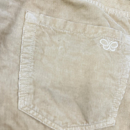 Bottega Veneta Yellow Light Beige Fine Ribbed Co Duroy Pants 52 — view 7