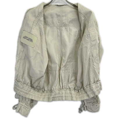 Fendi Light Gray Axaj Nylon Jacket 36 — view 3