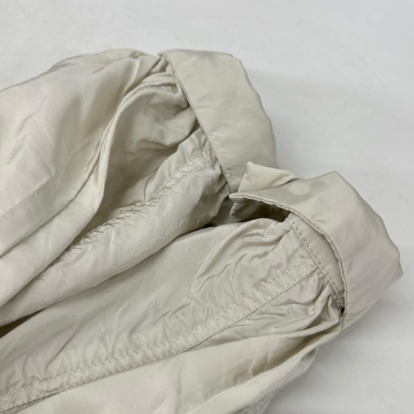 Fendi Light Gray Axaj Nylon Jacket 36 — view 6