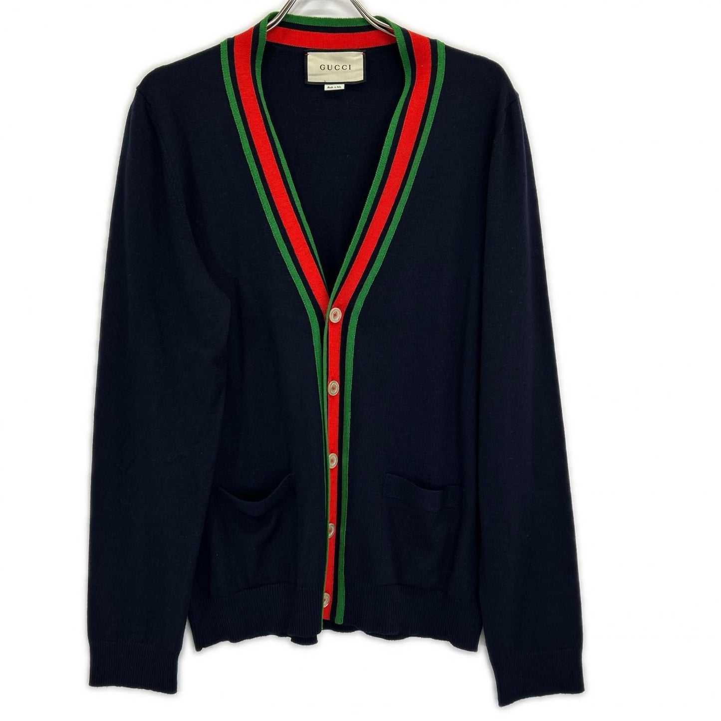 Gucci Navy Cardigan