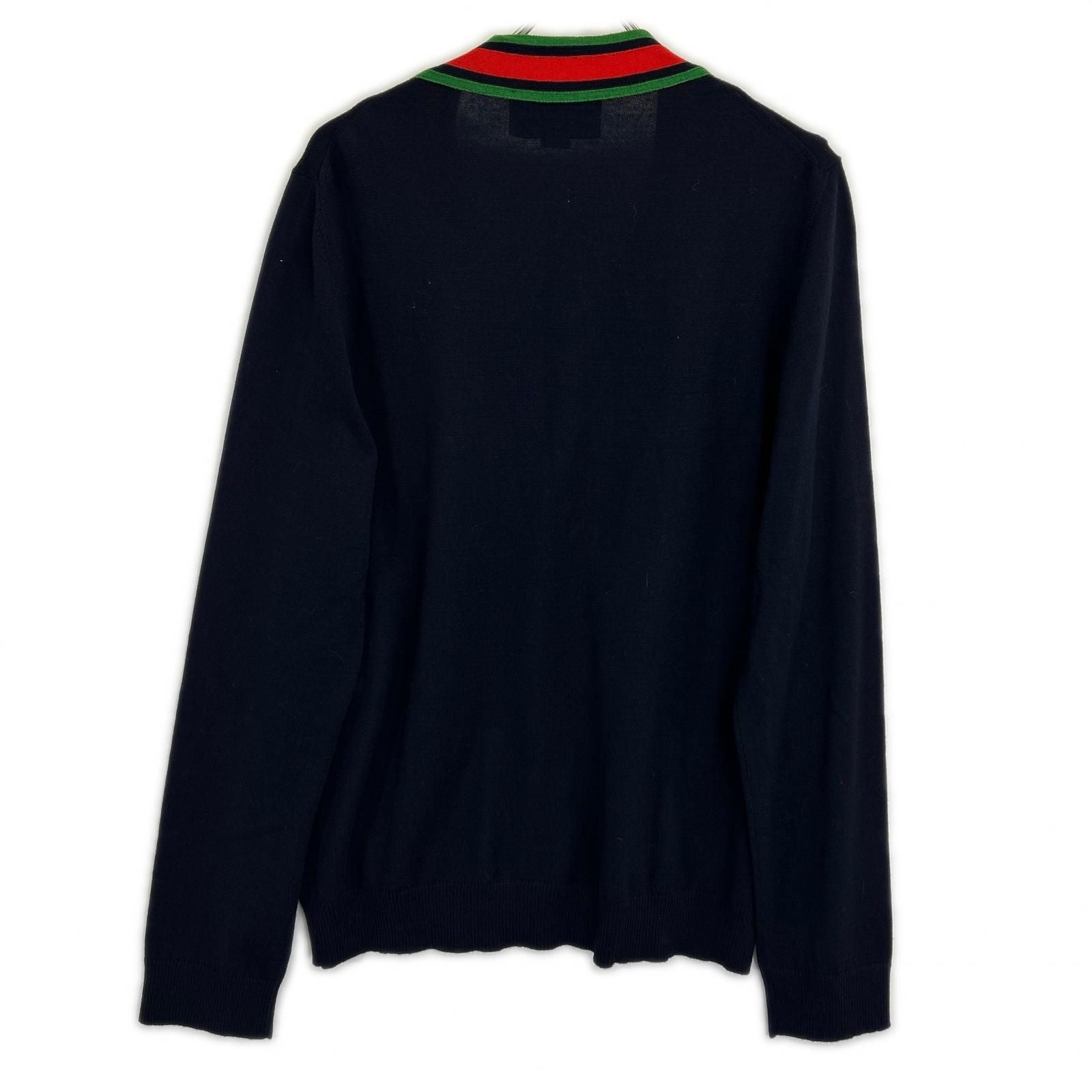 Gucci Navy Cardigan — view 2