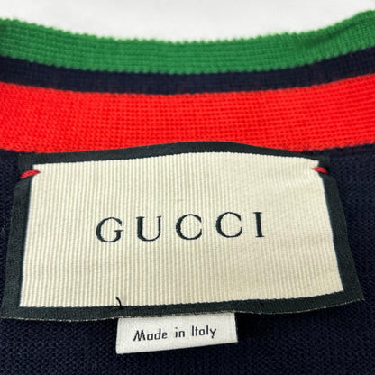 Gucci Navy Cardigan — view 3