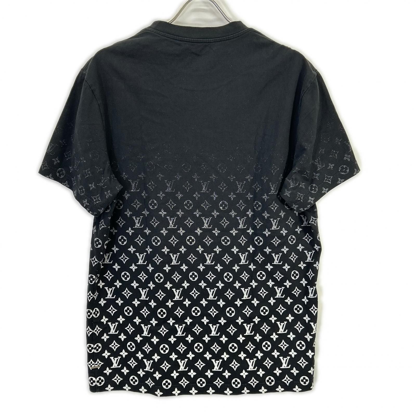 Louis Vuitton Ngp Black Monogram Gradient T-Shirt XL — view 2