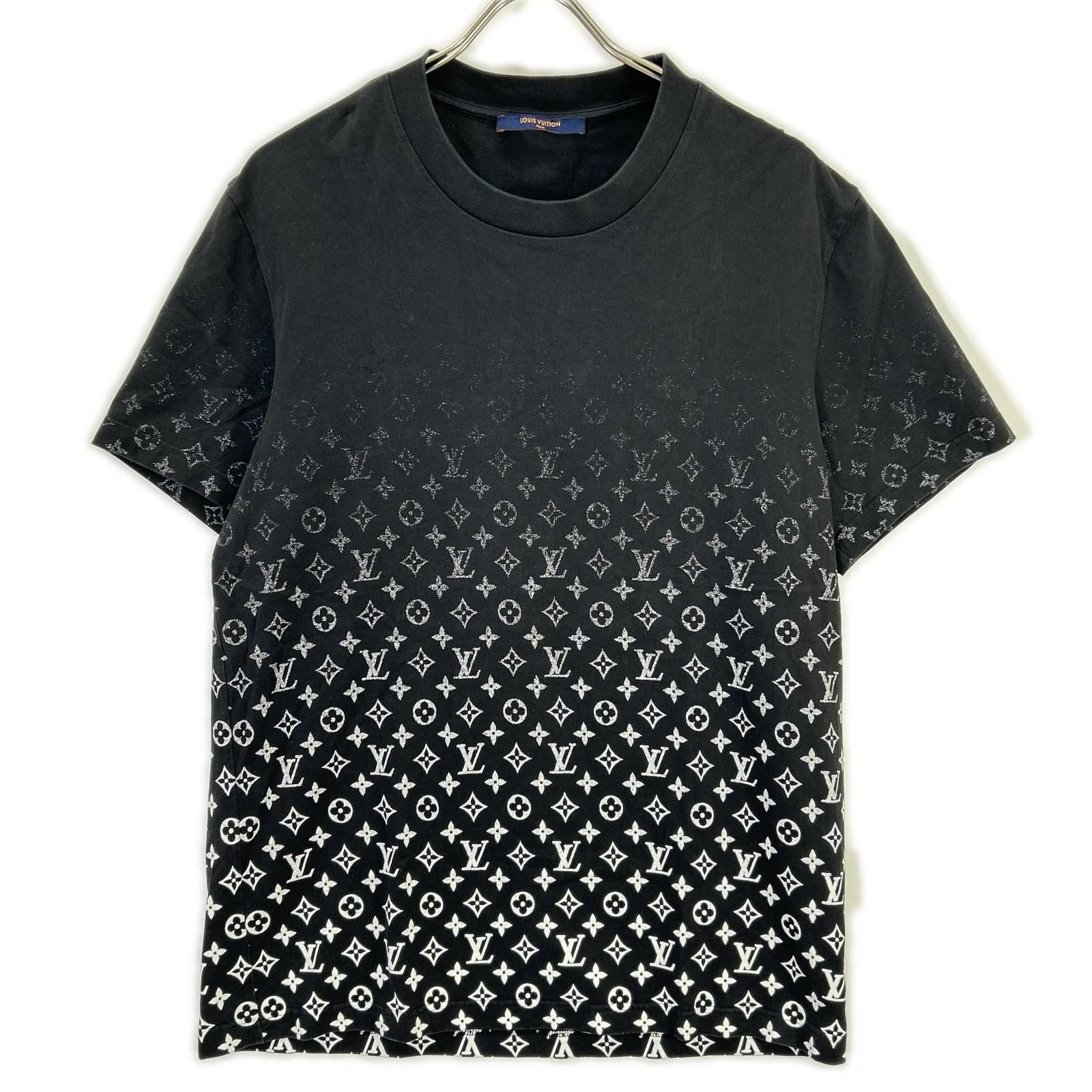 Louis Vuitton Ngp Black Monogram Gradient T-Shirt XL