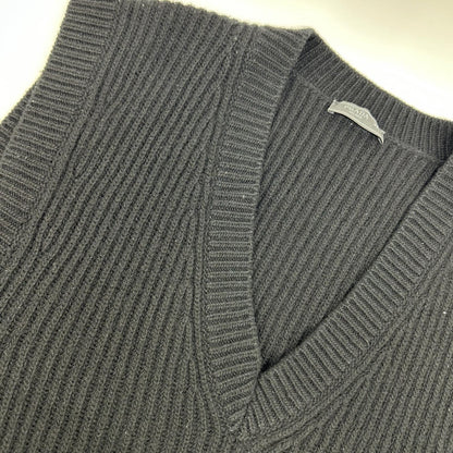 Prada Black Logo Knit Vest 46 — view 7