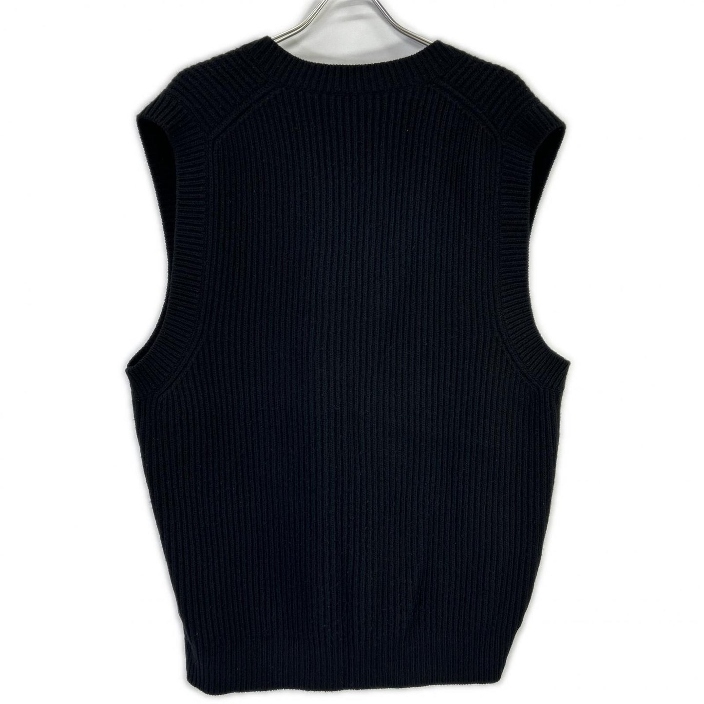 Prada Black Logo Knit Vest 46 — view 2