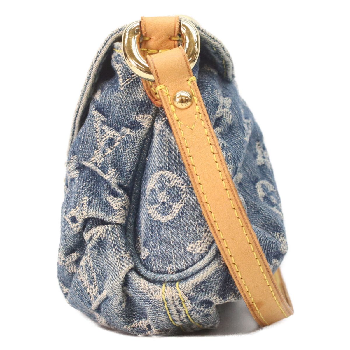 Louis Vuitton Monogram Denim Mini Pleaty Shoulder — view 2