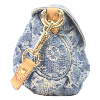 Louis Vuitton Monogram Denim Mini Pleaty Shoulder — view 4