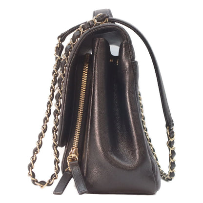 Chanel Black Caviar Gold Business Affinity 2-Way — view 2