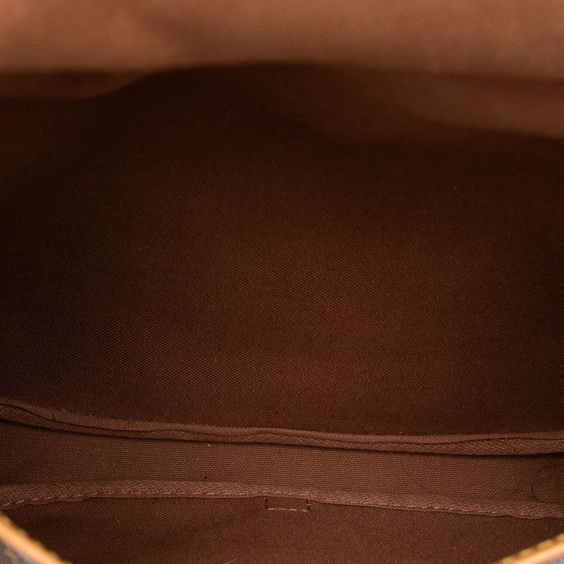 Louis Vuitton Monogram Saumur 30 Crossbody Shoulder Bag Brown Leather — view 5