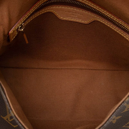 Louis Vuitton Monogram Mini Looping Shoulder Bag Brown Leather — view 4