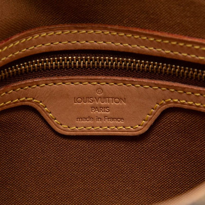 Louis Vuitton Monogram Mini Looping Shoulder Bag Brown Leather — view 5